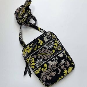 💜VINTAGE💜 VERA BRADLEY Mini Hipster in Baroque Pattern